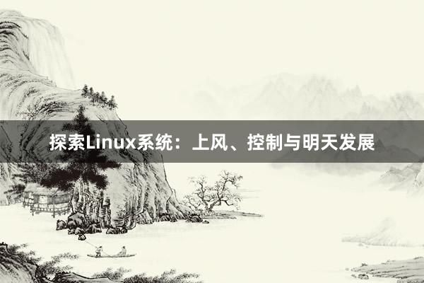 探索Linux系统：上风、控制与明天发展